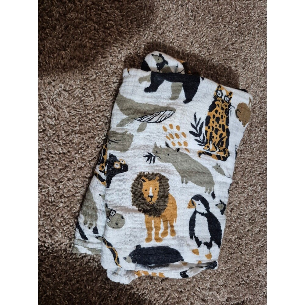 Clementine kids infant swaddle 100% natural cotton